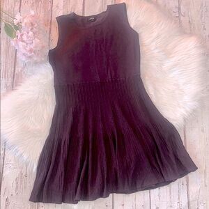 Apt 9 Purple Fit and Flare Cocktail Dress Sleeveless Crew Neck